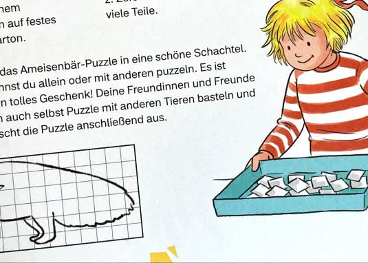Trötsch Libro Attività Con Adesivi Animali, Oltre 300 Sticker Numerati E 10 Scene Da Completare, Effetti Luccicanti - 2